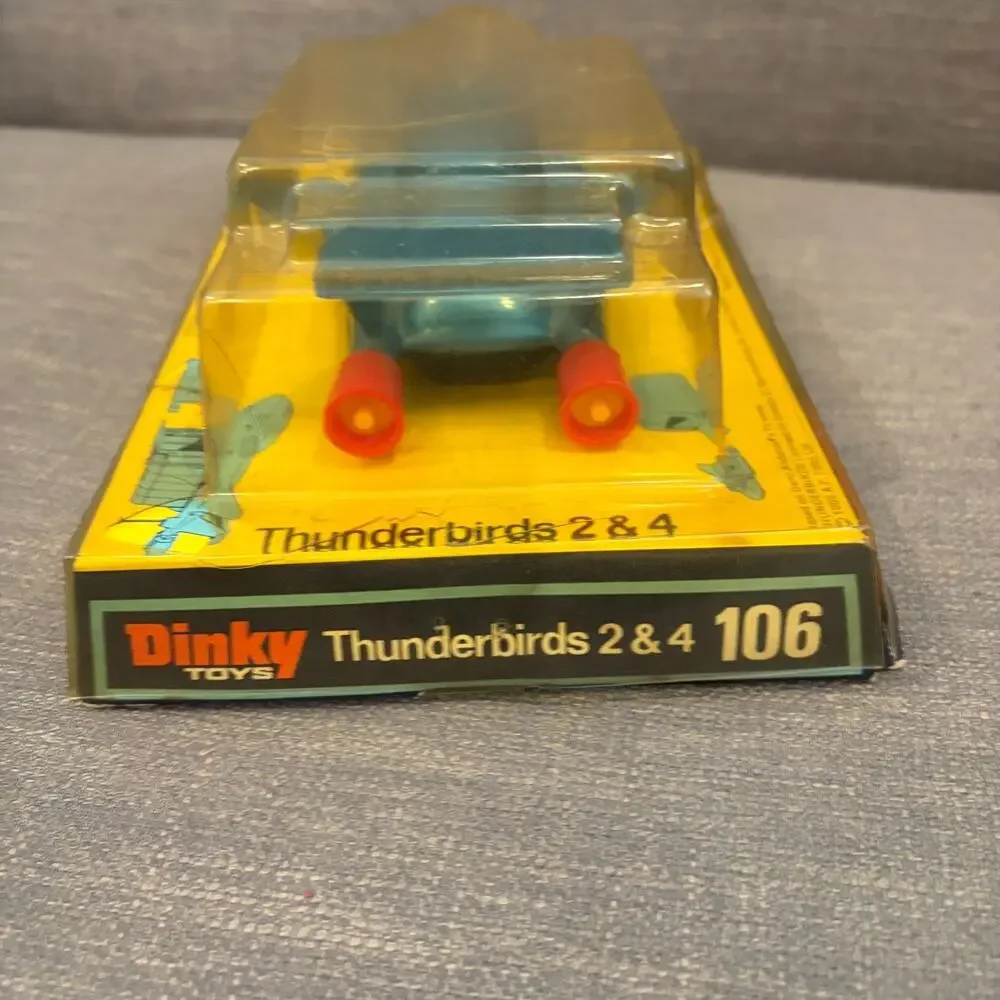 Vintage Dinky Toys Boxed 106 Thunderbird 2 & 4 Model Set